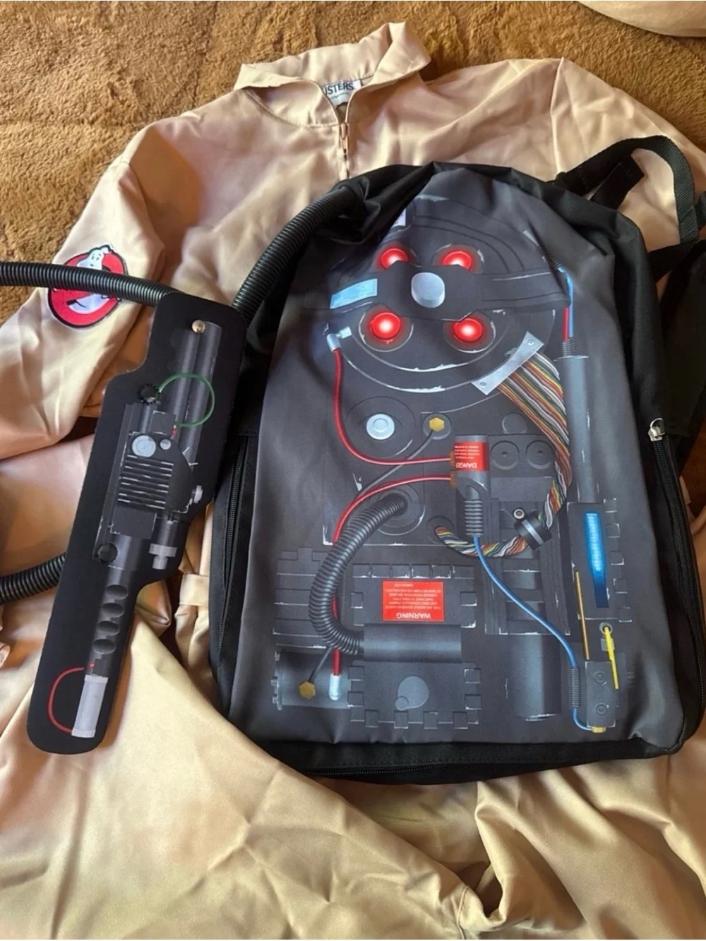 Ghostbuster Costume Jumpsuit